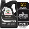 imageCastrol EDGE 0W20 Advanced Full Synthetic Motor Oil 5 Quarts5 Quarts  Pack of 3