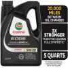 imageCastrol EDGE 5W20 Advanced Full Synthetic Motor Oil 6 Gallon EnviroPack5 Quarts