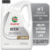 imageCastrol GTX 20W50 Conventional Motor Oil 5 Quarts5 Quarts  Pack of 3