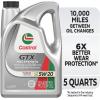 imageCastrol GTX Full Synthetic 5W20 Motor Oil 1 Quart Pack of 65 Quarts  Pack of 3