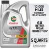 imageCastrol GTX Full Synthetic 5W30 Motor Oil 5 Quarts5 Quarts  Pack of 3