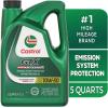 imageCastrol GTX High Mileage 10W30 Synthetic Blend Motor Oil 5 Quarts5 Quarts  Pack of 3