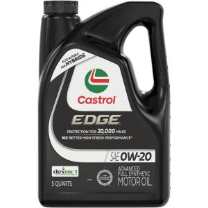imageCastrol EDGE 0W20 Advanced Full Synthetic Motor Oil 5 Quarts5 Quarts