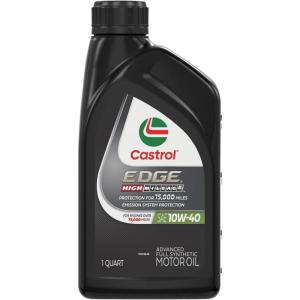 imageCastrol EDGE High Mileage 10W40 Advanced Full Synthetic Motor Oil 1 Quart Pack of 61 Quart