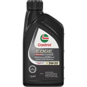 imageCastrol EDGE High Mileage 5W20 Advanced Full Synthetic Motor Oil 5 Quarts1 Quart
