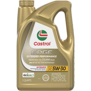 imageCastrol Edge Extended Performance 5W30 Advanced Full Synthetic Motor Oil 5 Quart5 Quarts