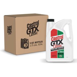 imageCastrol GTX Classic 20W50 Conventional Motor Oil 5 Quarts5 Quarts  Pack of 3