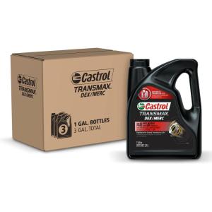 imageCastrol TRANSMAX DEXMERC ATF 1 Gallon Pack of 3