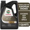 imageCastrol EDGE Euro 5W30 A3B4 Advanced Full Synthetic Motor Oil 1 Quart Pack of 15 Quarts  Pack of 3