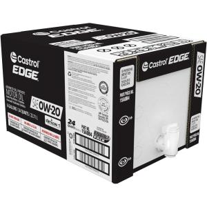 imageCastrol EDGE 0W20 Advanced Full Synthetic Motor Oil 6 Gallon EnviroPack
