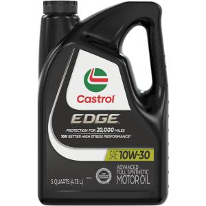 imageCastrol EDGE 10W30 Advanced Full Synthetic Motor Oil 5 Quarts5 Quarts