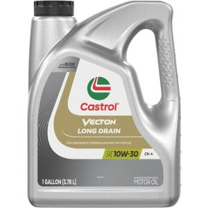 imageCastrol Vecton Long Drain 10W30 CK4 Part Synthetic Diesel Engine Oil 1 Gallon Jug